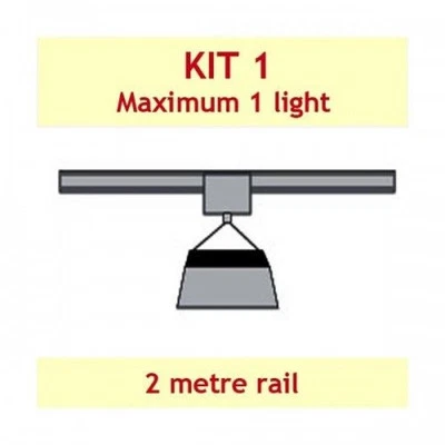 Jupiter II Light Mover Kit 1: For 1 Light With 2m Rail & Motor Australian Made