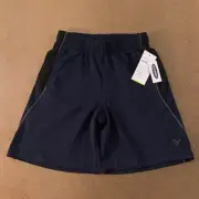 Old Navy Boys Go Dry Performance Activewear Shorts Blue Black Stretch Mesh S New