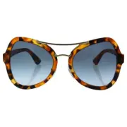 Prada SPR 18S UF3-4R2 - Spotted Havana-Blue Gradient by Prada for Women - 55-...