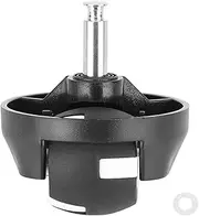 Swivel Wheel, Sweeper Universal Wheel Accessory, Front Caster Wheels Parts Assembly Kit with Gasket for Vacuum Cleaner Sweeper