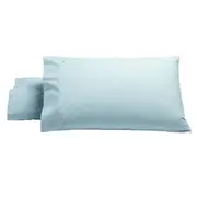 Bianca Heston Fabric Cotton Steel Blue Fitted Bedding Sheet Set