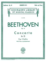 Concerto in D Major, Op. 61: Score and Parts