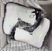 2025 NIB Northwave Devine Hybrid SNOWBOARD BOOTS $365 White Womens 7 Mens 6