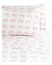 Melange Home Elephants 400 Thread Count Sheet Set