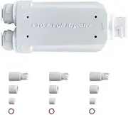 48V POE Repeater 1 to 2 PoE Extender IP66 Waterproof 10/100Mbps 500m Extension for POE Switch Camera