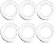 Tap Light Push Lights, 6 Pack Portable Bright LED Puck Light Touch Light Night