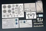 Hobby Design 1/12 Ninja H2R Detail Set for Tamiya #14131