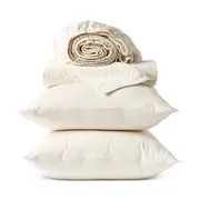 Coyuchi Cloud Soft 4 Piece Sateen Sheet Set, King