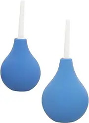 Gatuida 2Pcs Ear Washing Squeeze Bulb Cleaning Tool Comfortable Ear Irrigation Bulb for Ear Wax Removal for Personal and Salon Use Compact for Easy Handling
