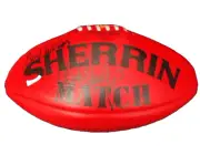 Sherrin AFL Football Leather Signed by Mark Murphy Carlton Blues New