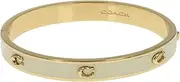 [Coach] 37422719GLD100 Brass Bangle Bracelet, 小, Brass, No Gemstone