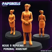 Nexus 9 Replicant Assistant | Cyberpunk | Papsikels | 32mm scale