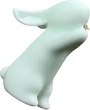 GRIRIW Bunny Rabbit Resin Incense Holder Sticks Holder Modern Decor for Relaxing Ambiance