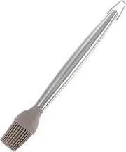 Yardenfun 1Pc Silicone Bbq Brush Tool for Even Basting for Grilling Baking and Cooking Durable and Easy to Clean Barbecue Utensil