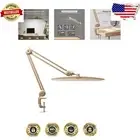 20-Inch Swing Arm LED Desk Lamp with Clamp - Eye-Friendly & Energy Efficient