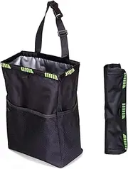 EZONEDEAL Car Trash Can, Waterproof Car Organizer, Leak Proof Vehicle Trash, Oxford Fabric Garbage Bag For Auto Back Seat Dustbin