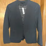 THEORY WOMENS SIZE 6 TADEAN TS BROWN DUST BLAZER NWT(B43)
