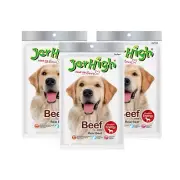 JerHigh Beef Stick Puppy Dog Food Snack Treats Energy w/ Meat Chicken 60g/PC