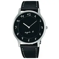 在飛比找樂天市場購物網優惠-送禮首選★agnes b. 設計師手繪風格時尚腕錶-39mm