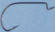 Mustad 37177NP-BN-4/0 Mega-Bite Worm Hook 37177BLN Size 4/0 5CT