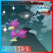 Pokemon Legends: Arceus Shiny Murkrow Max Stats
