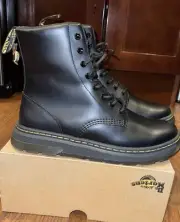 Dr. Martens Crewson Classic Pull Up Boots Men's 11 Black 31222001 - NIB