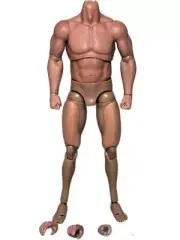 1/6 Male Body Super Strong Muscular Man 12" Action Figure Soldier Doll