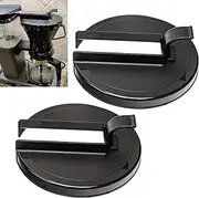 2 Pieces Brew Basket Replacement Lid (Plastic, black) - by Ohoho - Compatible with Moccamaster Coffee Maker Brew Baskets, 【for 1.0L and 1.25L】Fits model: KBG, KBS, CDG, KBT, KBGV, CDGT