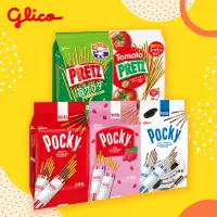 在飛比找momo購物網優惠-【Glico 格力高】Pocky百奇/PRETZ百力滋 袋裝