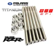 RZR800 RZR 800 Titanium Head Studs Ti Alloy Cylinder Head Stud Bolt Upgrade Kit