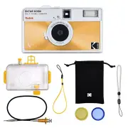 Kodak Ektar H35N Half Frame Camera Premium Kit Colour: Glazed Orange