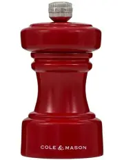 [Cole & Mason] Hoxton Gloss Pepper Mill 10.4cm in Red