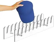 Hat Storage Organizer - Acrylic Desk Hat Display Holder | No Install Baseball Caps Stand Shelf, Desktop Display Organization Supplies For Table, Closet, Cloakroom