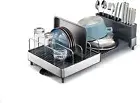Joseph Joseph Extend Steel Expandable Dish Drainer Rack with Removable Cutlery H