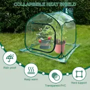 Plant Greenhouse Foldable Mini Greenhouse Heat Preservation Flowers xdCef