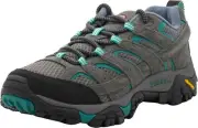 Merrell Women's Moab 2 Vent Hiking Shoe Granite/Aqua Size 7.5 US