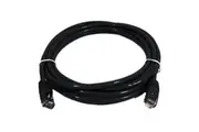 8Ware Cat6a UTP Ethernet Cable 3m SnaglessBlack