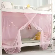 8 Corner Canopy Curtains for Girls Boys Bed Decor, Dormitory, Loft, 1-1.8M or Ou