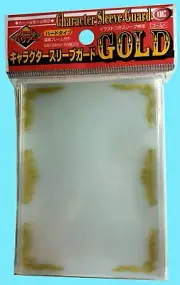 60 KMC OVER SIZED CHARACTER GUARD GOLD SCROLL Standard Size Sleeve Double