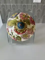 MacKENZIE CHILDS MORNING GLORY SWEETS JAR—RETIRED