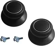 2 Pack Pot Lid Top Replacement Knob -Heat Resistant, Bakelite Kitchen Pot Lid Handle, Replacement Holding Handle Knobs for Casserole Kettle Cover Glass Saucepan Lid Pot-Black