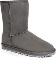[OZWEAR UGG] Men's Classic Short Ugg Boot, Grey, AU 7/US 8