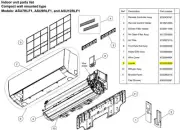 FUJITSU K9333353005 aka 9333353005 LOUVER ASU7~15RLF1