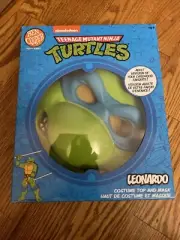 Ben Cooper TMNT Ninja Turtles Leonardo Halloween Costume Mask Adult One Size New