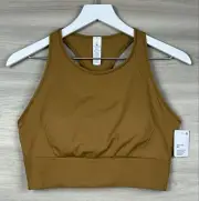 Lululemon Ebb to Train Bra Size 12 C/D cup Spiced Bronze SDBR 76518