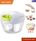 Manual Food Chopper for Vegetable Fruits Nuts Onions Chopper Hand Pull Mincer...