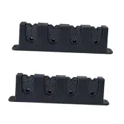 Horizontal 3/4/6 Rod Storage Rack Fishing Pole Holder Wall Mount Stand 4 holes