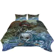Cool Ninja Dragonlings Stone and Ice Ninjas Coverlet
