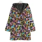 Chow Chow Pastel Floral Cotton Jacket Coat Hooded Cloak Matisse Dog Lover Gift