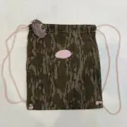 New Mossy Oak BOTTOMLAND Ladies Vintage Drawstring Backpack Camo/Pink